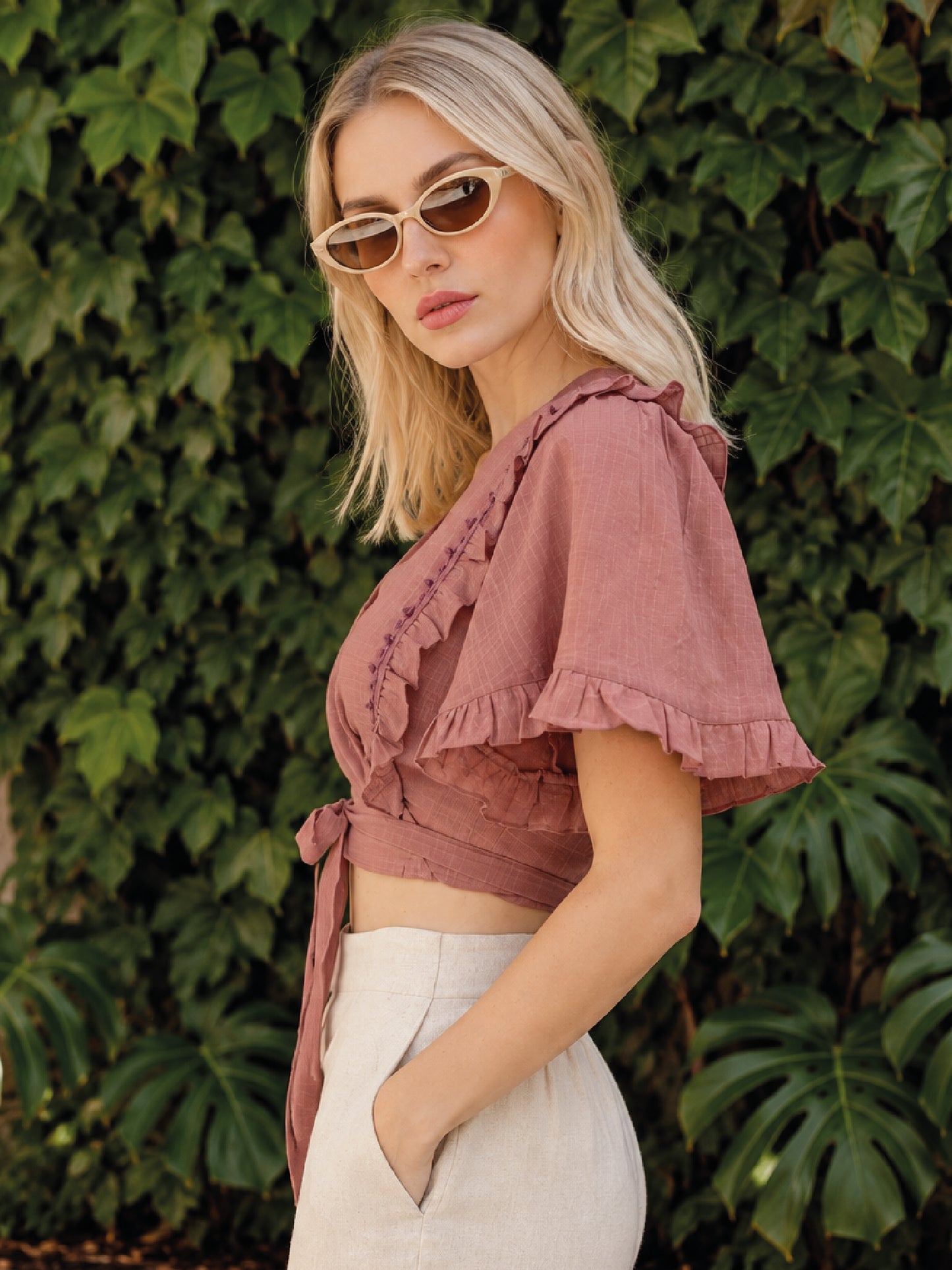 Blusa Tazia Rosa