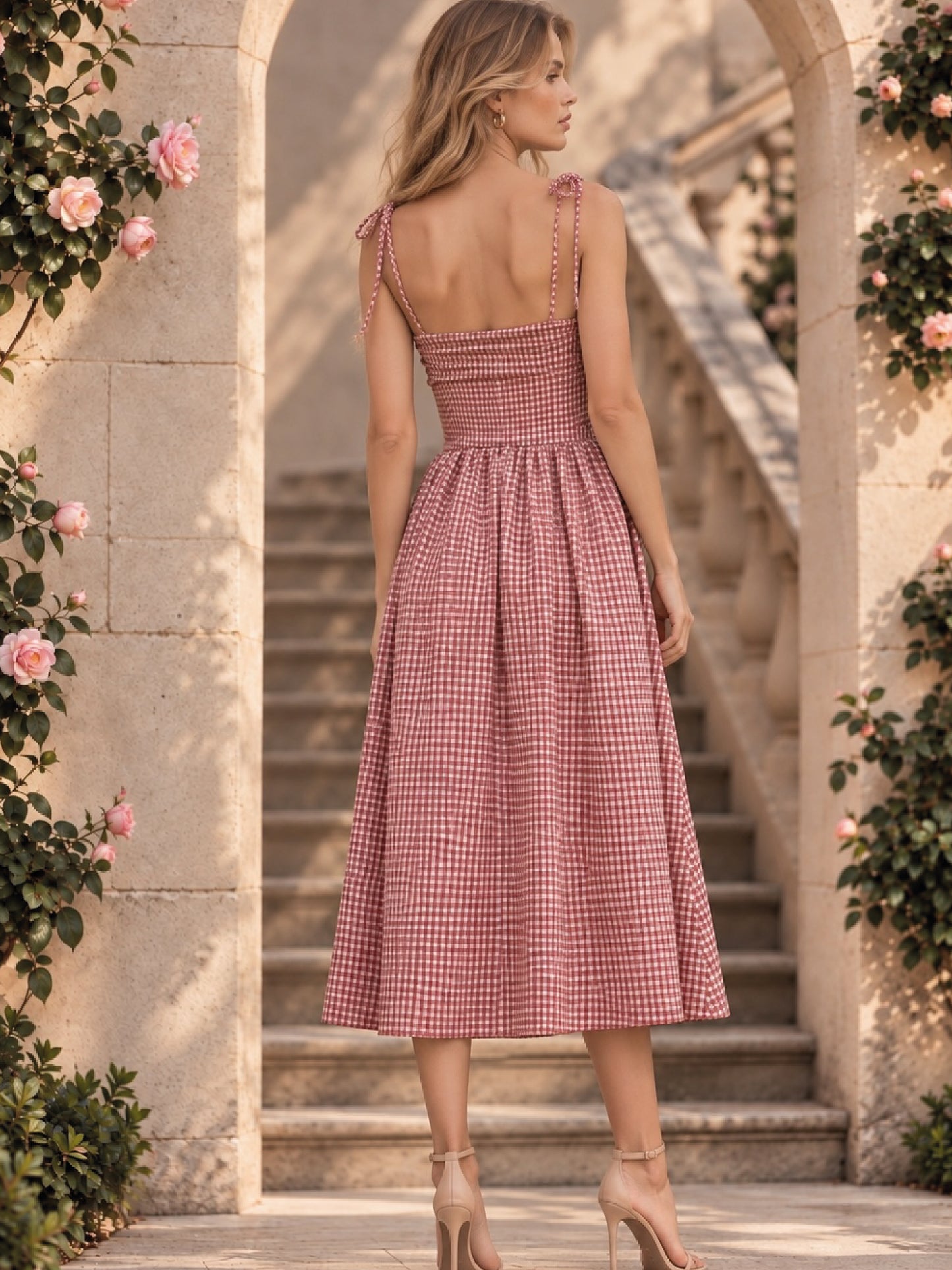 Vestido Brigitte Rojo