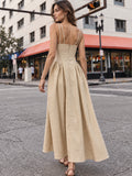 Vestido Largo Ikia Amarillo