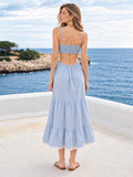 Vestido Largo Kika Azul