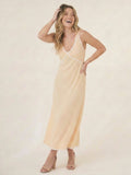 Vestido Largo Mantra Vainilla