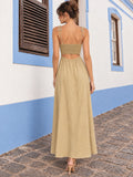 Vestido Largo Zenna Natural