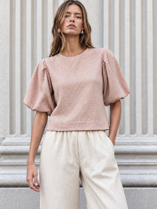 Blusa Shela Camel