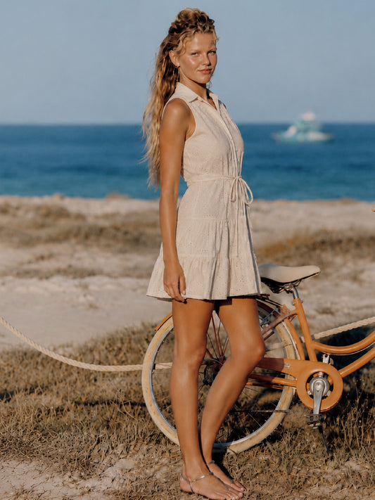 Vestido Corto Leena Sand