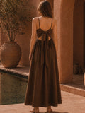 Vestido Largo Serdeña Cafe