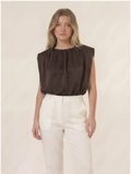 Blusa Kingham Cafe