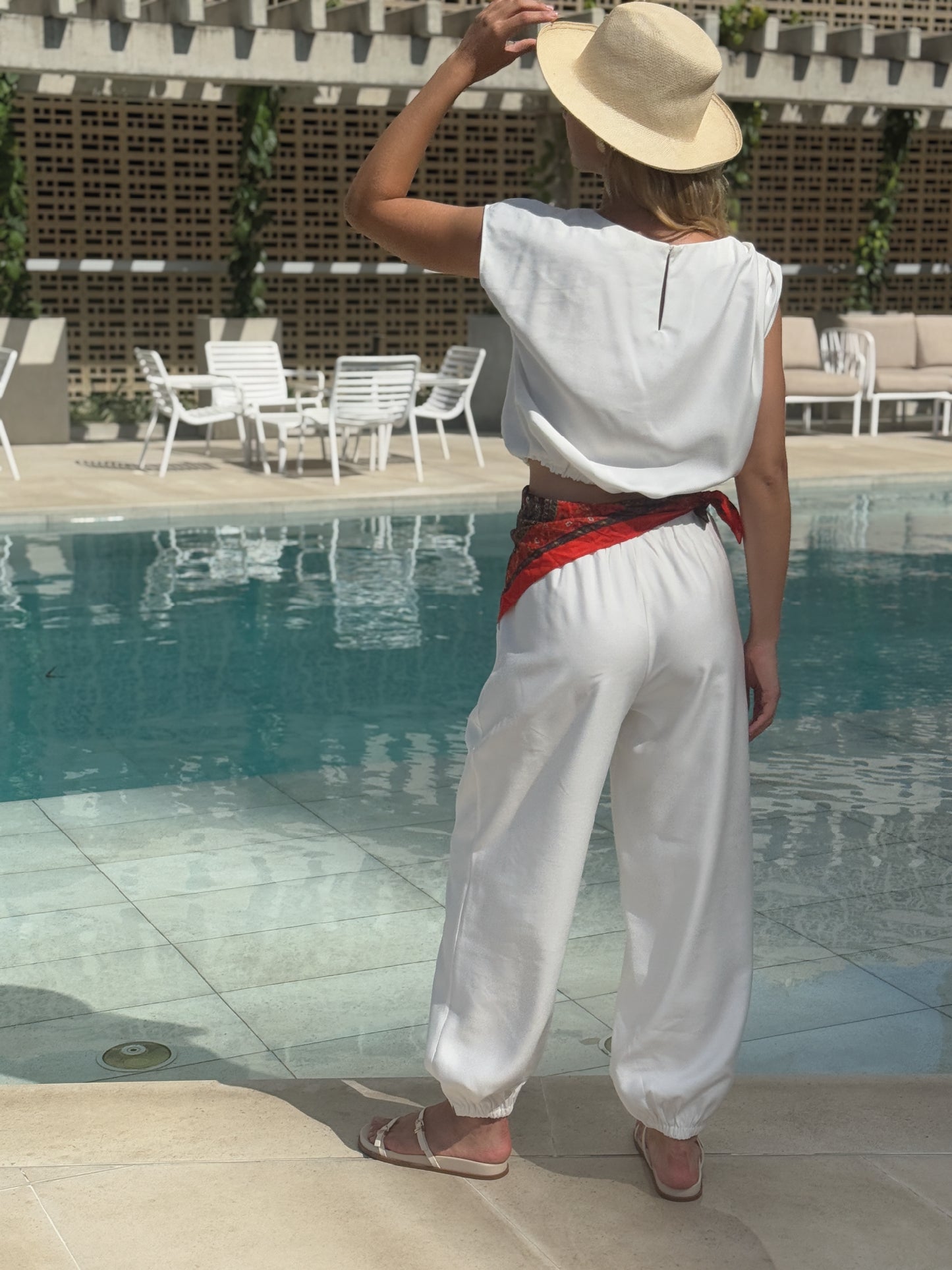 Pantalon Antara Blanco