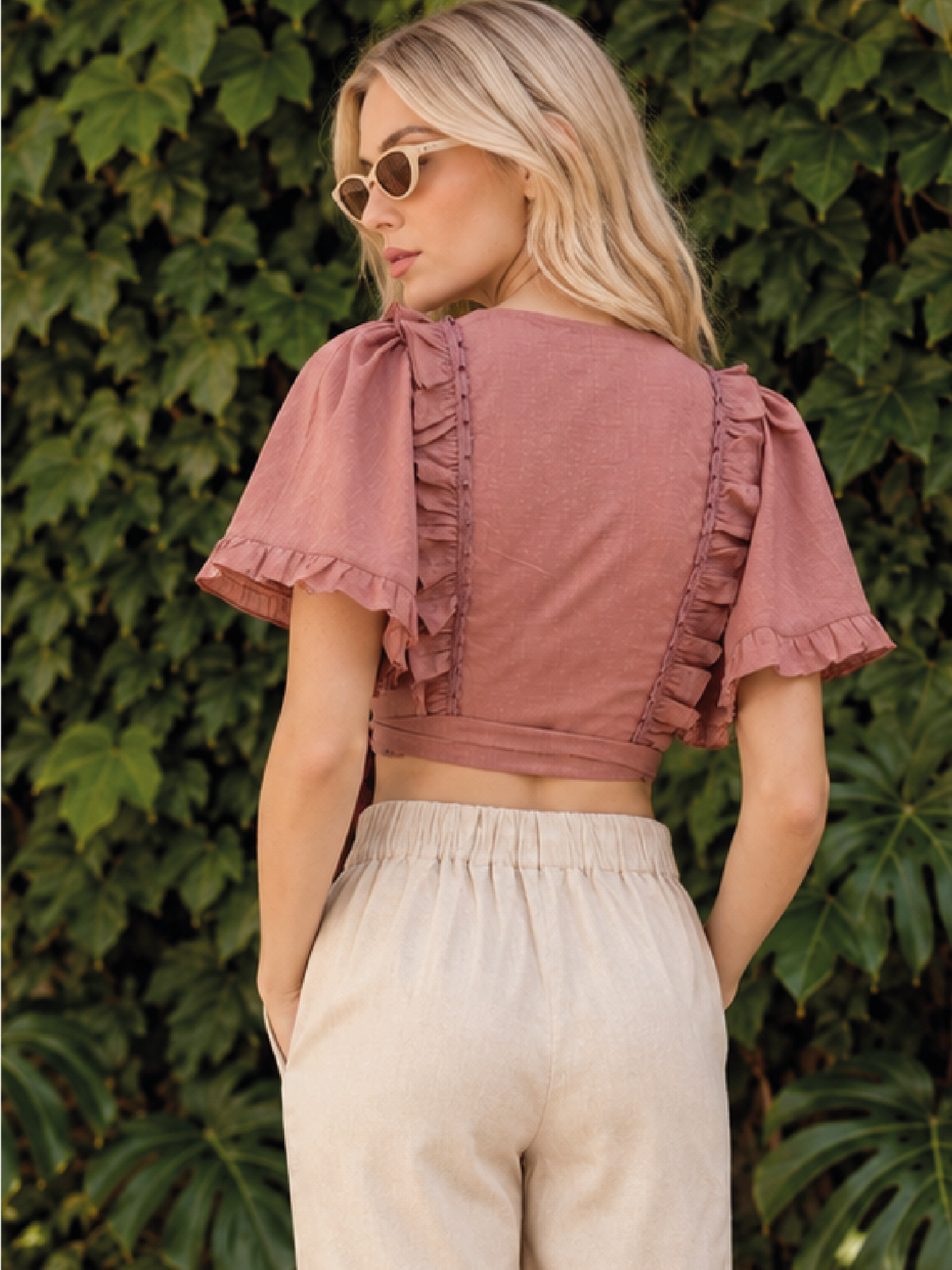 Blusa Tazia Rosa