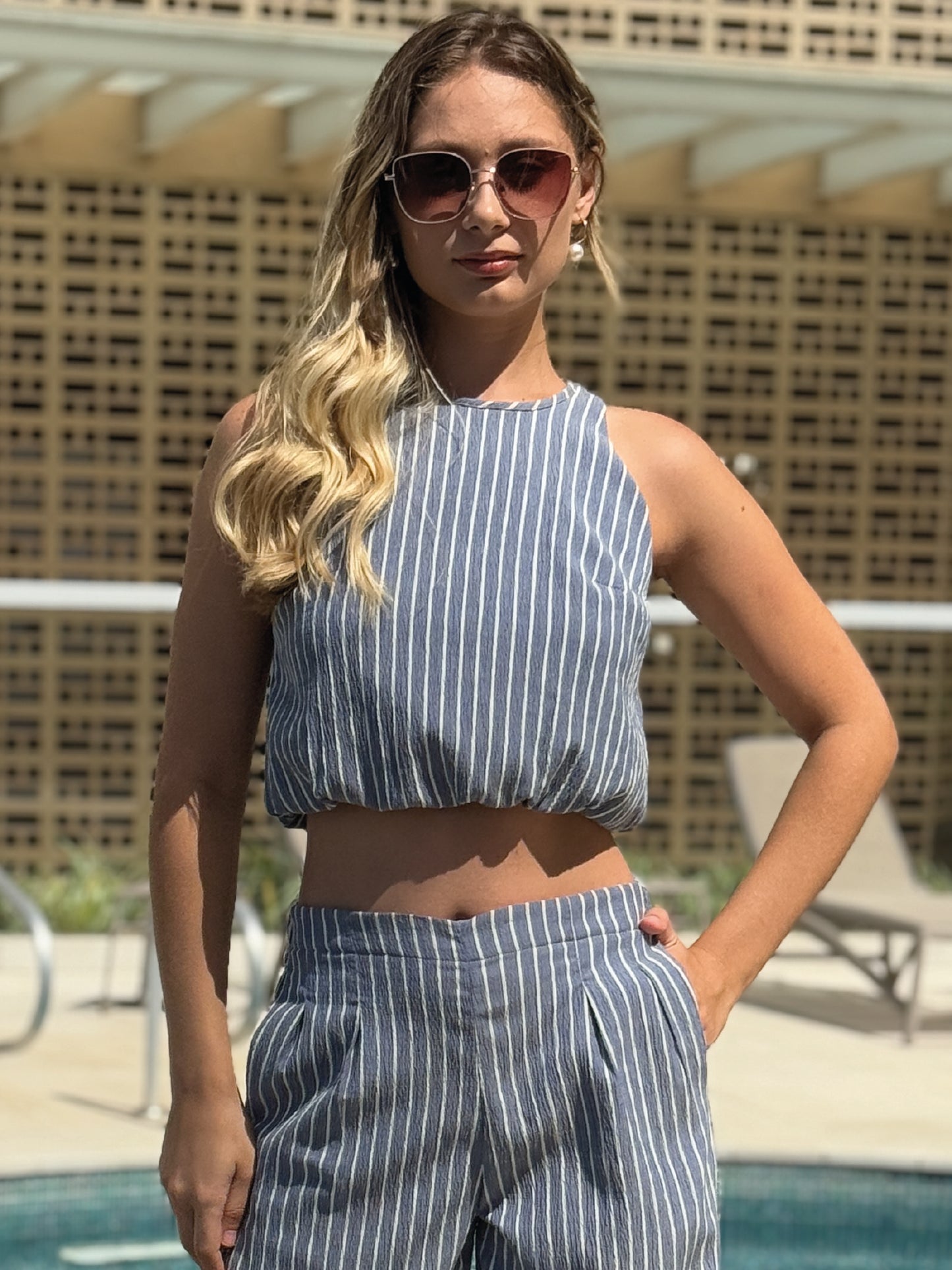 Blusa Tamera Azul
