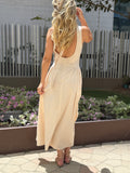 Vestido Largo Mistico Sand