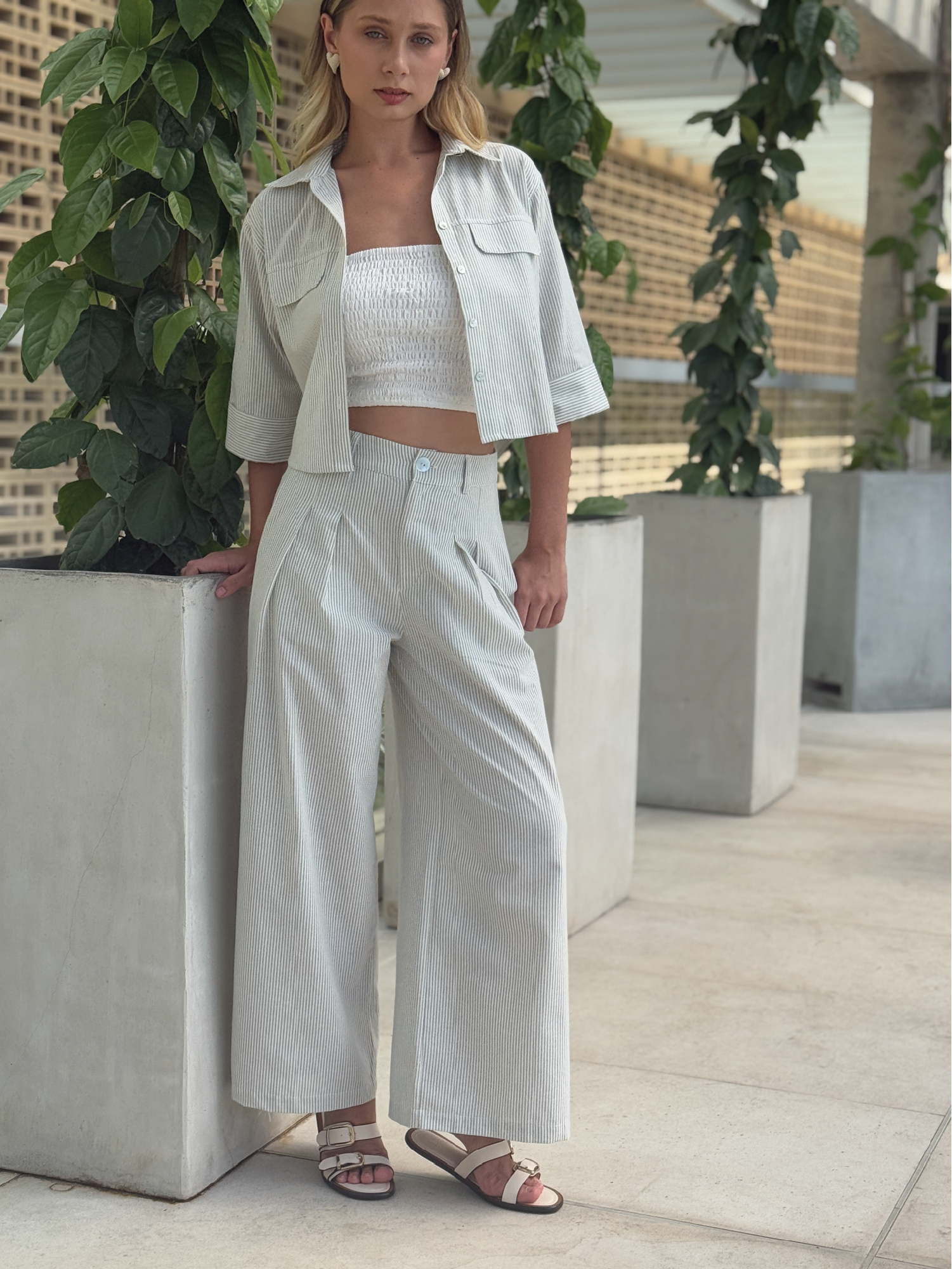 Pantalon Largo Megan Olivo