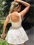 Vestido Corto Ancestral Blanco