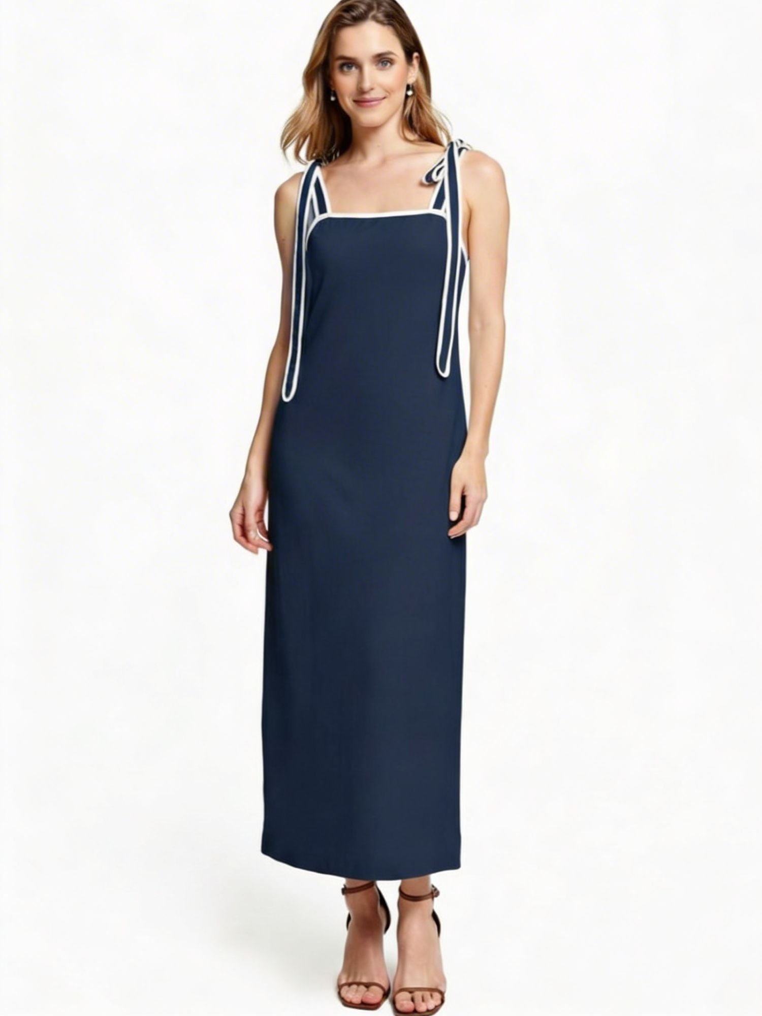 Vestido Largo Kumar Navy