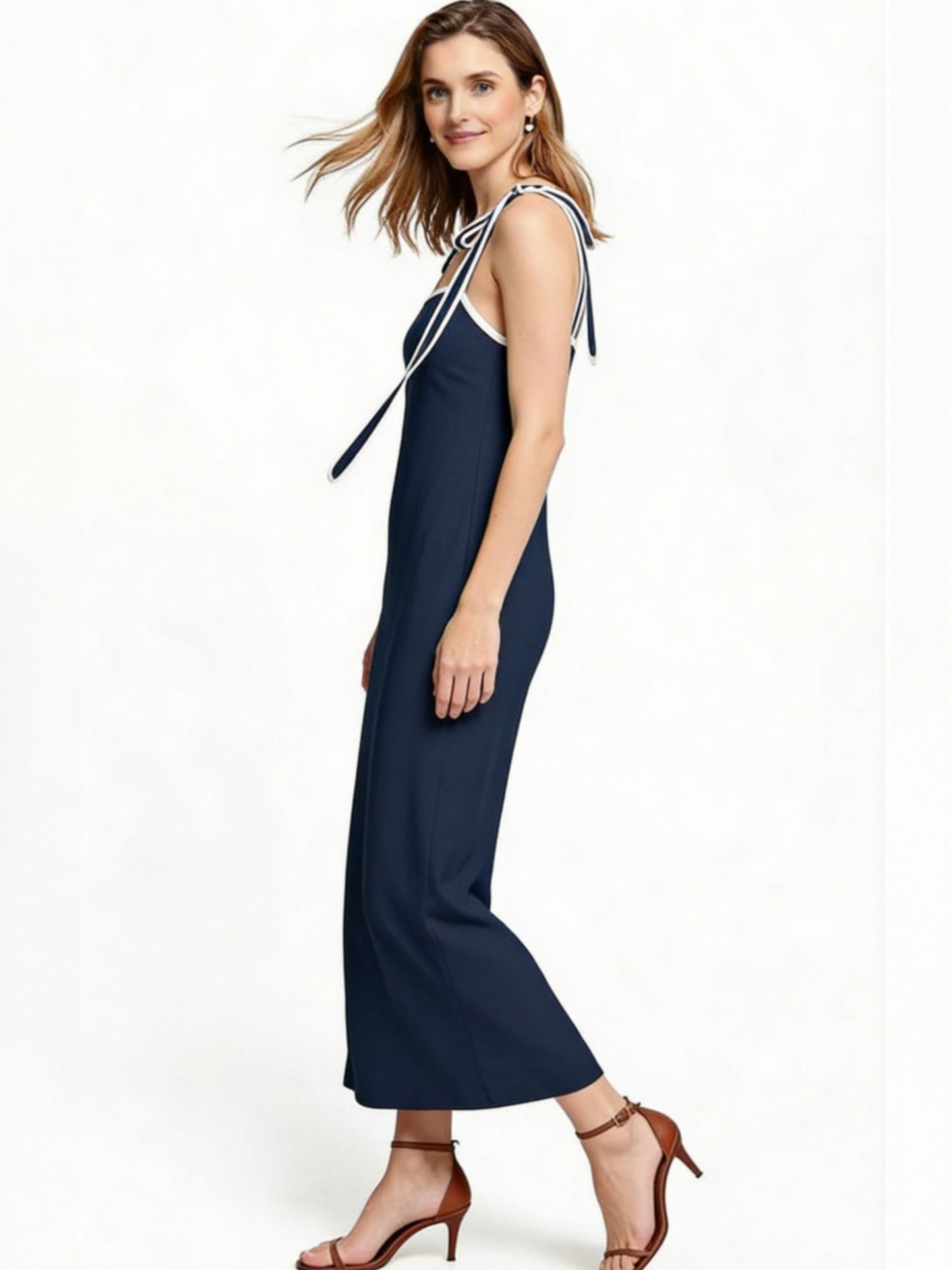 Vestido Largo Kumar Navy