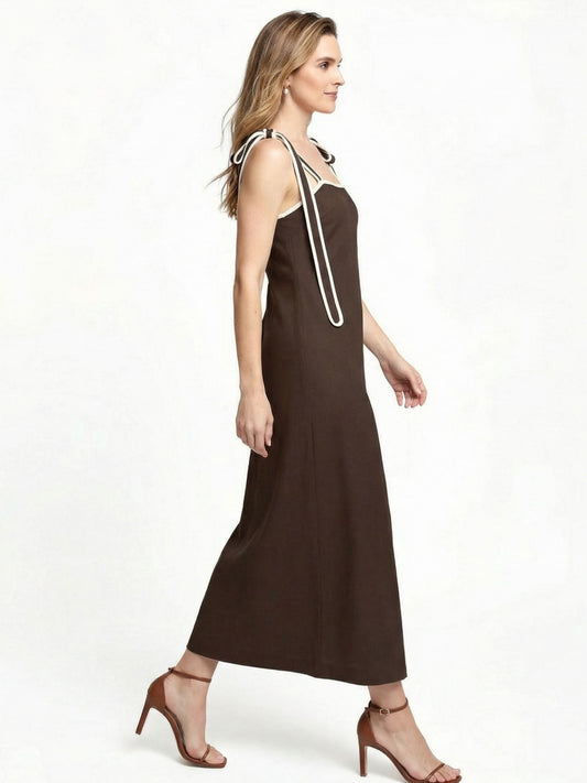 Vestido Largo Kumar Cafe