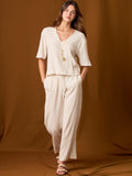 Pantalón Picasso Blanco Perla